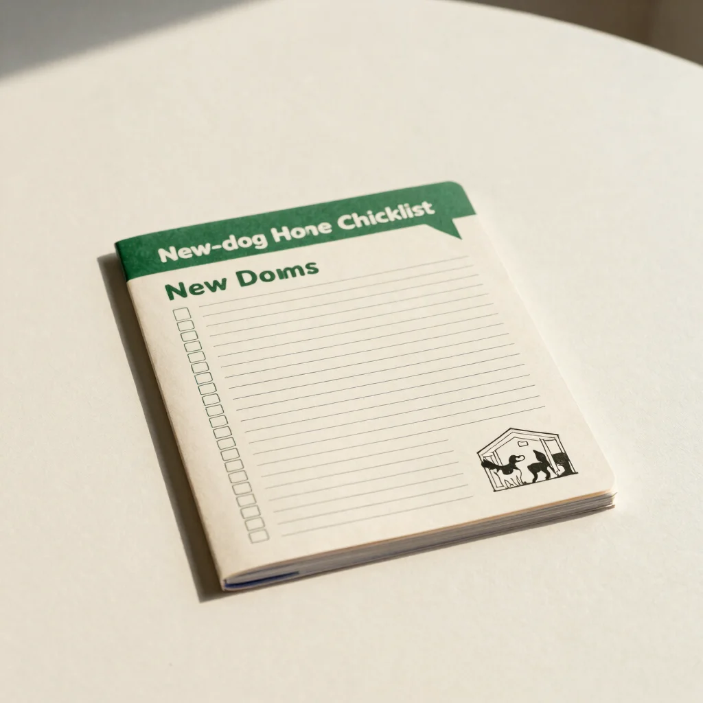 New Dog Home Checklist